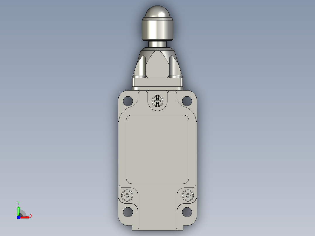 行程开关传感器TZ-5109前视图