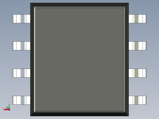 106x SOIC 封装（小外形集成电路）SOIC127P620X170-8N后视缩略图
