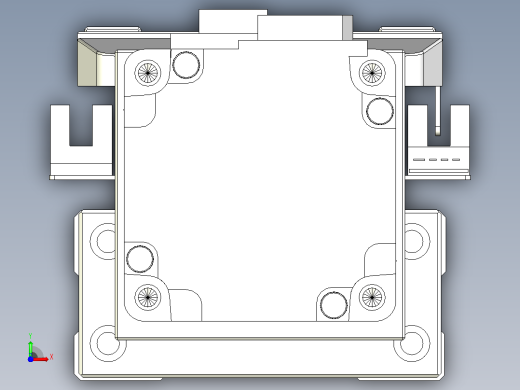 滚珠丝杠直线轴内置导轨TPA-GCR-80-1610C-L50-M-M20-N3前视缩略图