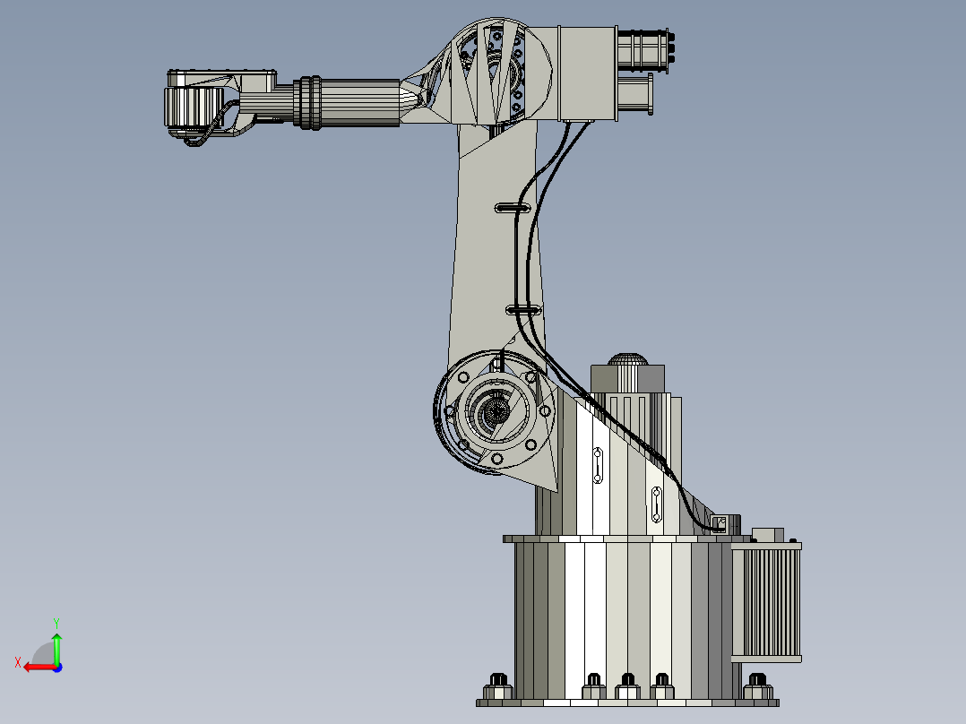 ndustrial-robotic-arm-kuka后视图