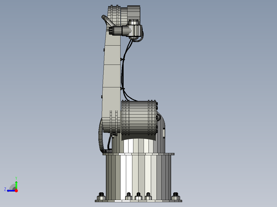 ndustrial-robotic-arm-kuka右视图