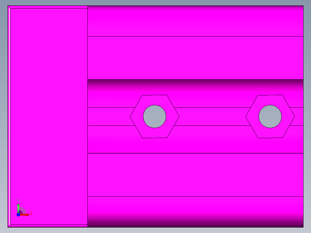 充电插头前视图