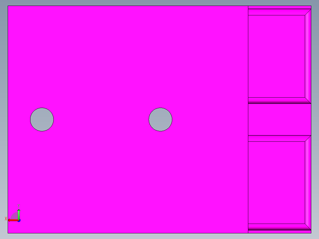 充电插头后视图