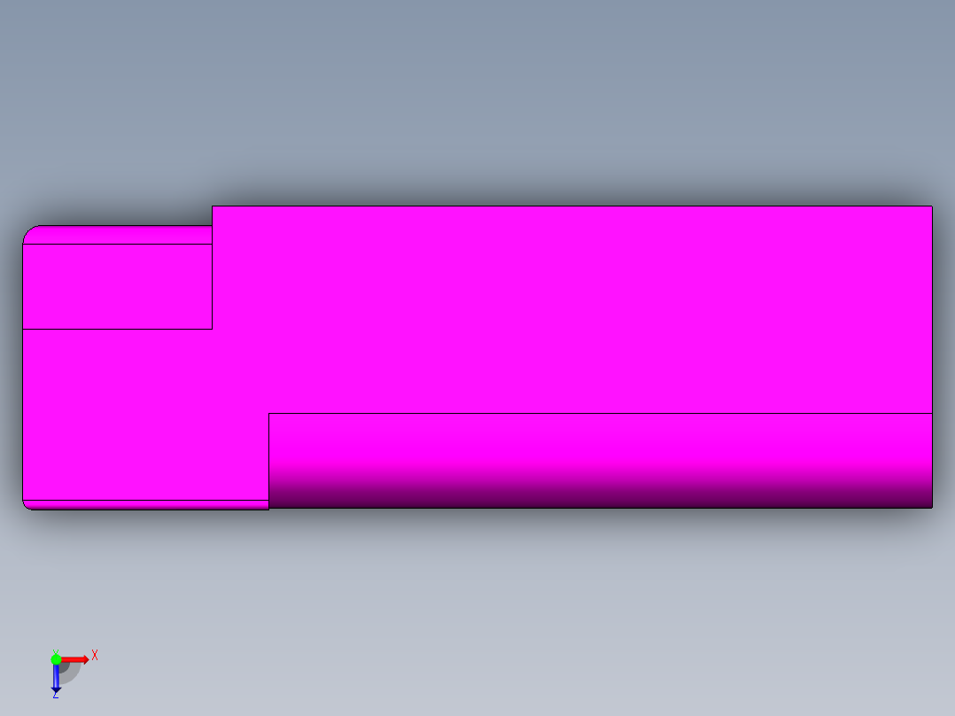 充电插头俯视图