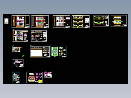 污水处理厂10万吨日污水处理厂施工图 CASS工艺 CAD图纸污水处理厂10万吨日污水处理厂施工图 CASS工艺 CAD图纸