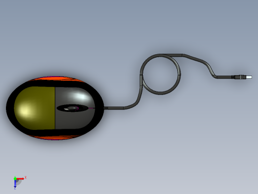 鼠标俯视缩略图