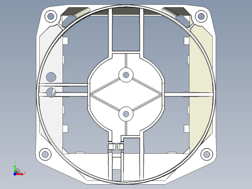 电器支架前视缩略图