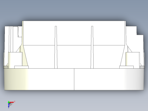 电器支架俯视缩略图