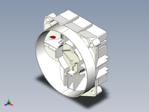 电器支架正等轴测缩略图