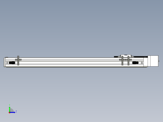 Toyo东佑达直线模组-ECH5-450-BL+煞車左视缩略图