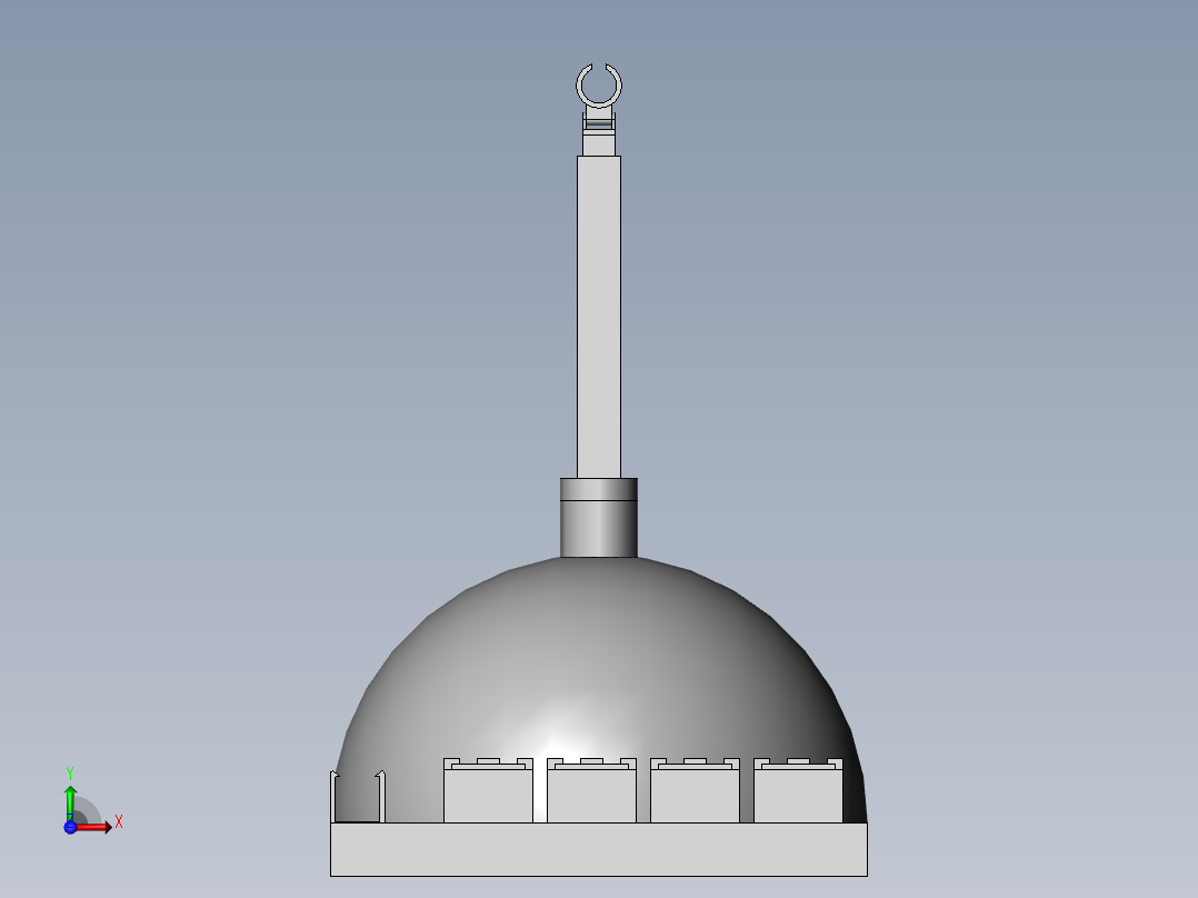 普通话测试装置用安装底座