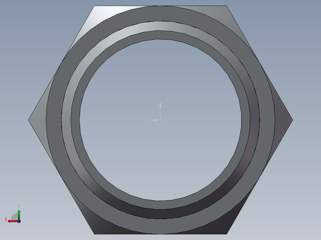 对丝接头后视图