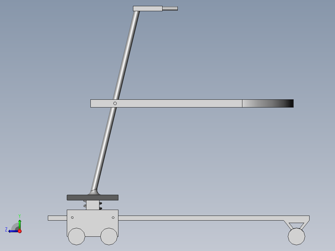 门诊护理用具有伸缩功能的行走辅助装置