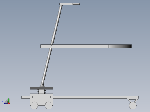 门诊护理用具有伸缩功能的行走辅助装置