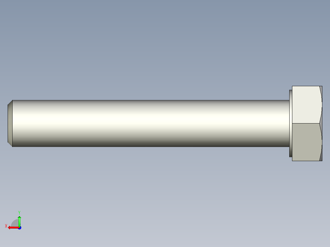 螺钉-DIN_931-M5x0.8x30.stp后视图