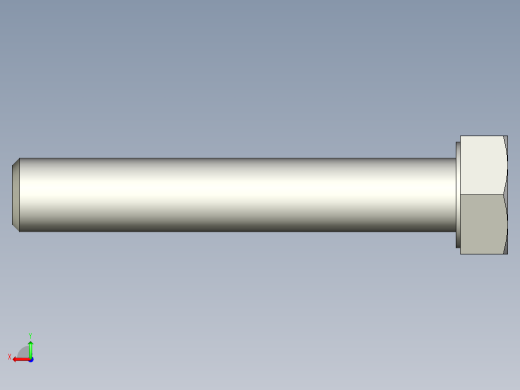 螺钉-DIN_931-M5x0.8x30.stp后视缩略图