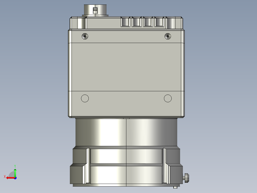 大恒相机镜头Daheng_MARS-U3_3D_Drawing多系列图纸后视图
