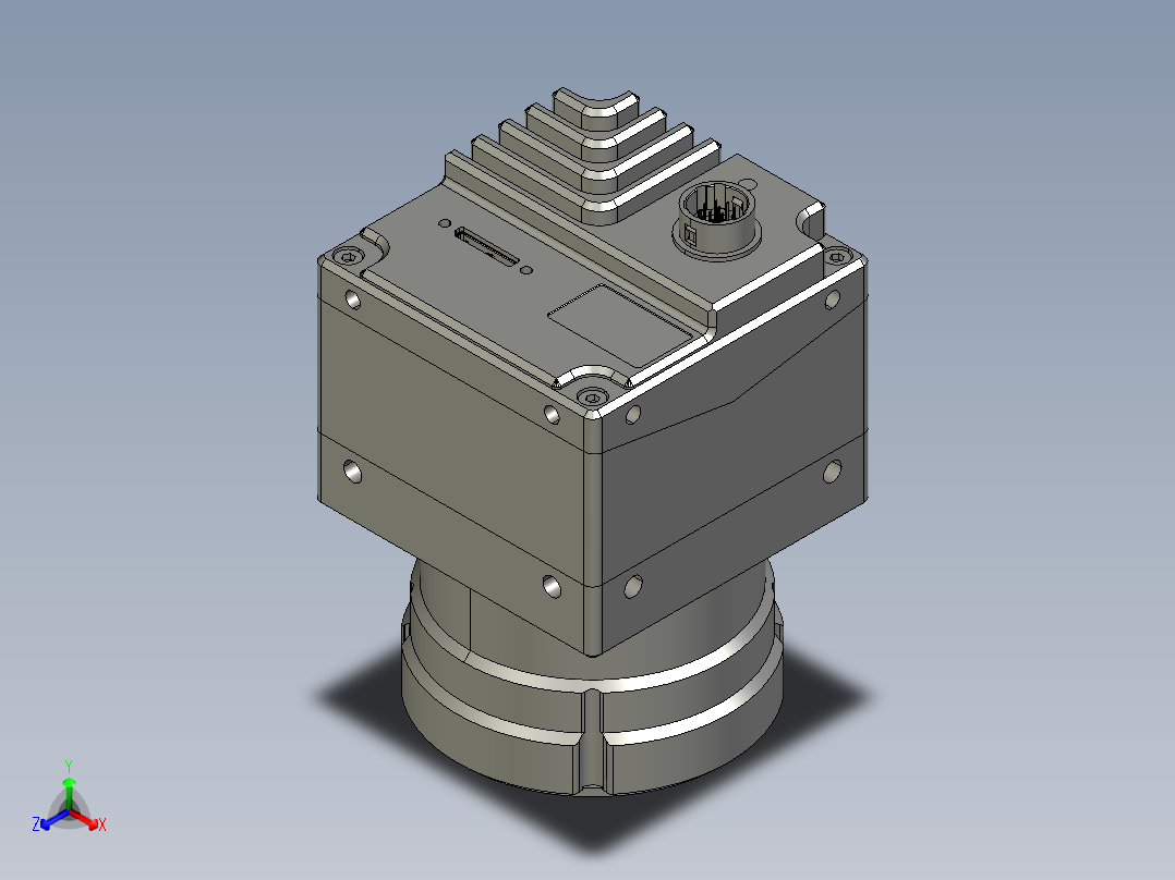 大恒相机镜头Daheng_MARS-U3_3D_Drawing多系列图纸正等轴测图