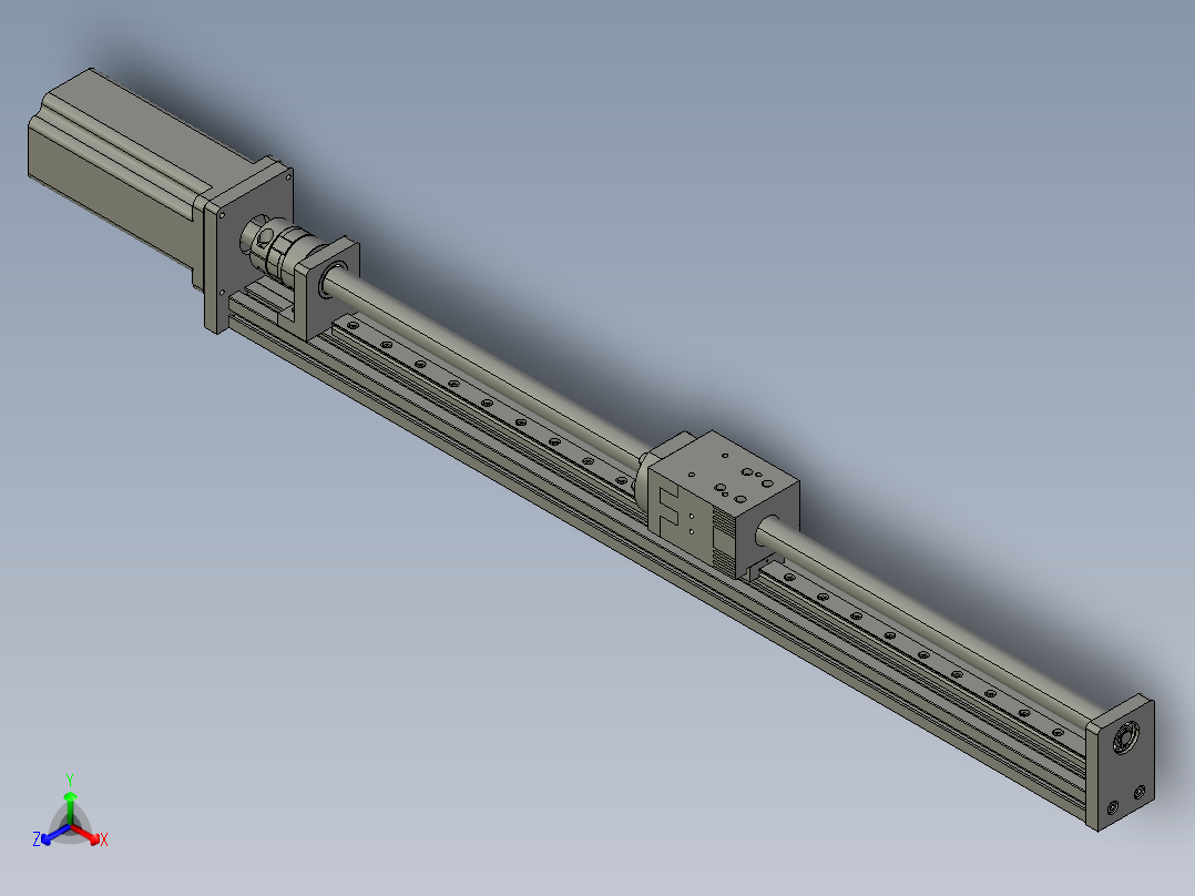 模组FSK40-L10C7-BC-T40（500行程）主视图