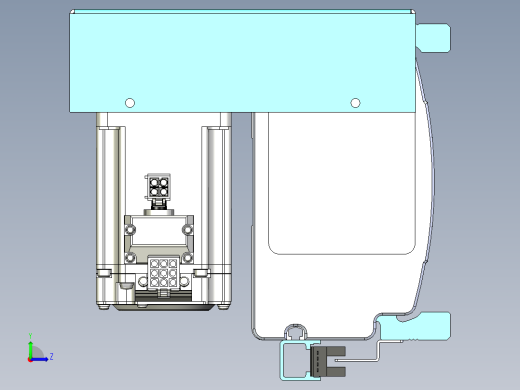 威洛博VBF同步带传动一般环境VBF14-L45-S1900-BRD-ZP40-C3左视缩略图