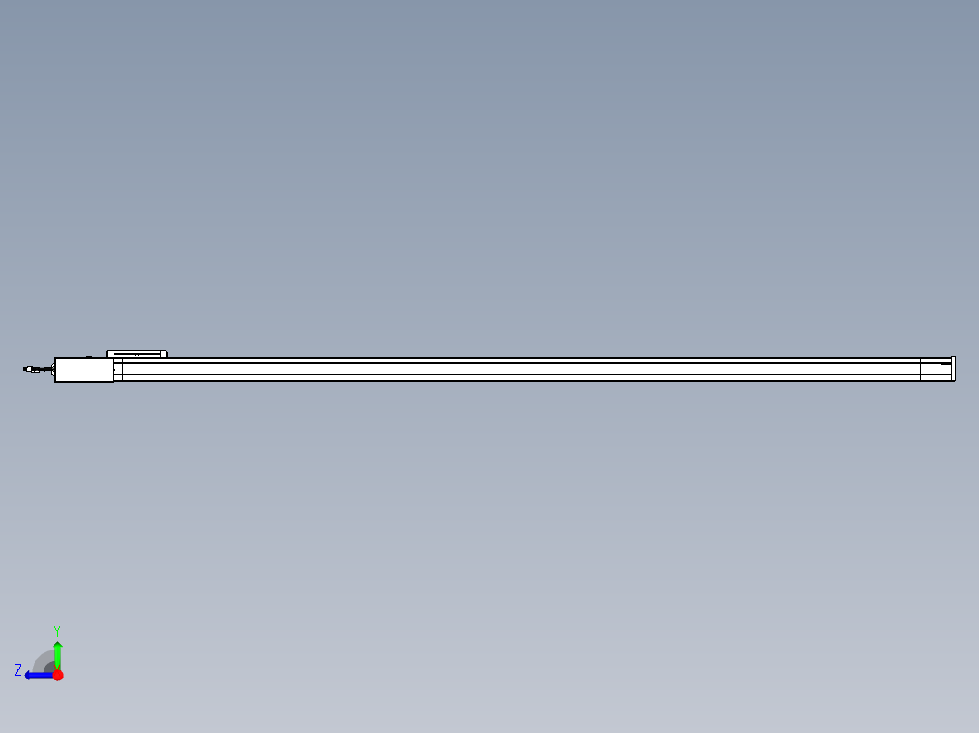 威洛博LB.GB同步带传动--欧规系列LB6A-L65-S2100-BL右视图
