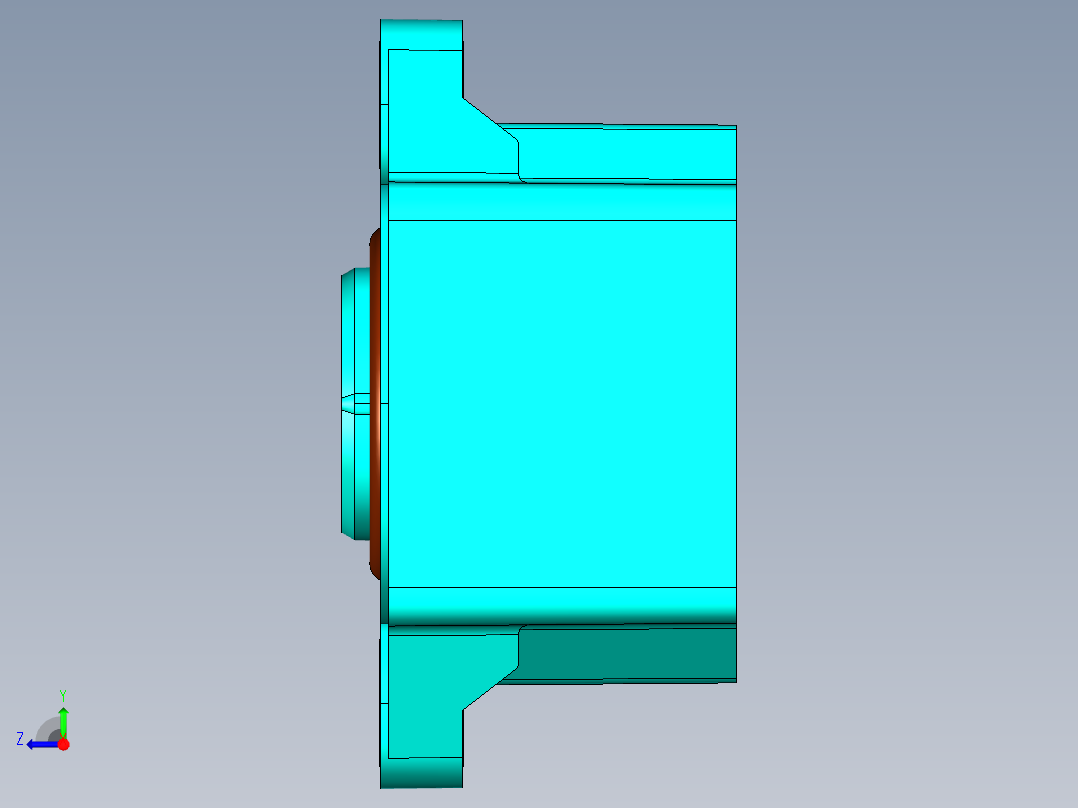 NOVOTECHNIK角度位移传感器RSC-3200系列，冗余输出，汽车应用右视图