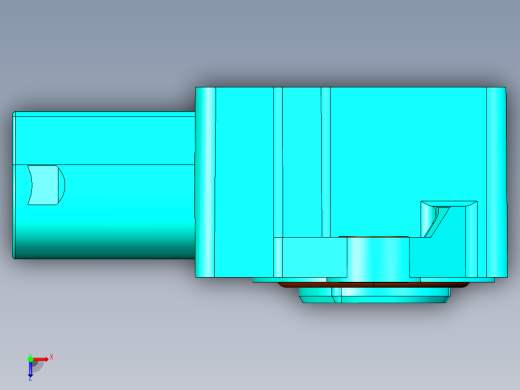 NOVOTECHNIK角度位移传感器RSC-3200系列，冗余输出，汽车应用俯视缩略图