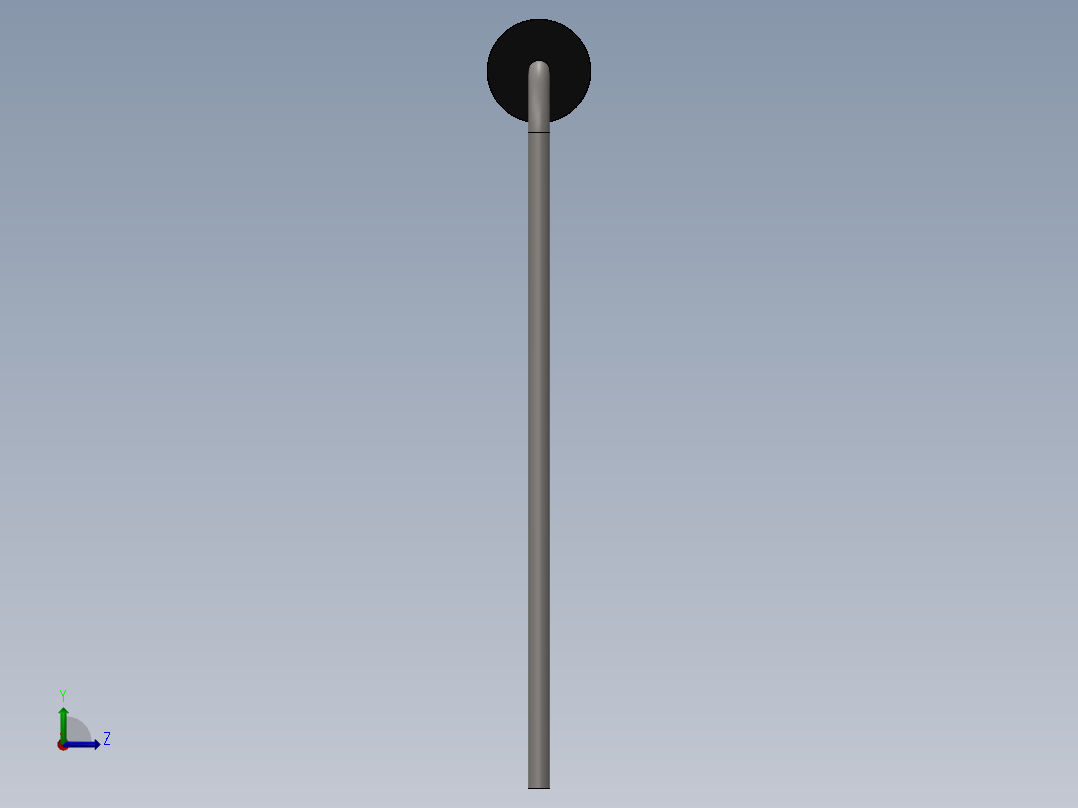 电容器 二极管 电阻器-Recovery Diode FR207左视图