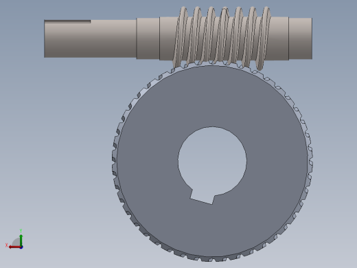 齿轮啮合 (134)后视缩略图