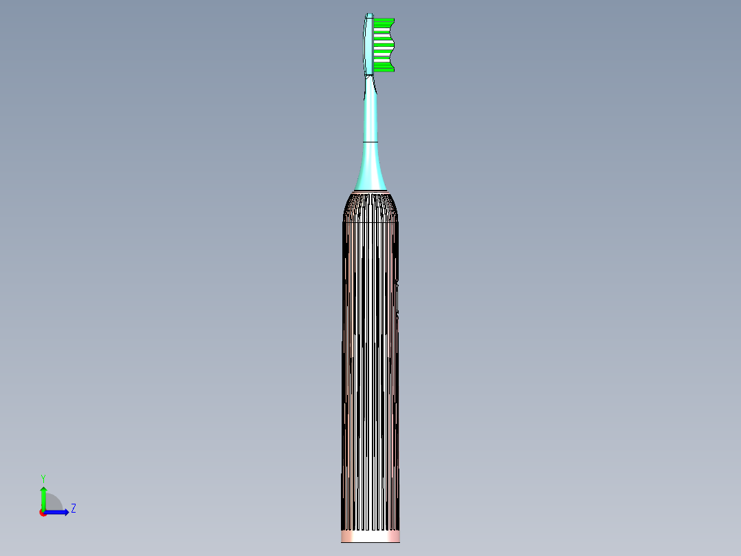 S25电动牙刷左视图