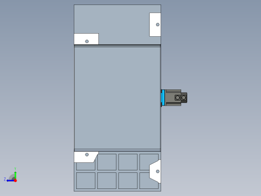 三轴卧式钻镗床1302405==100右视缩略图
