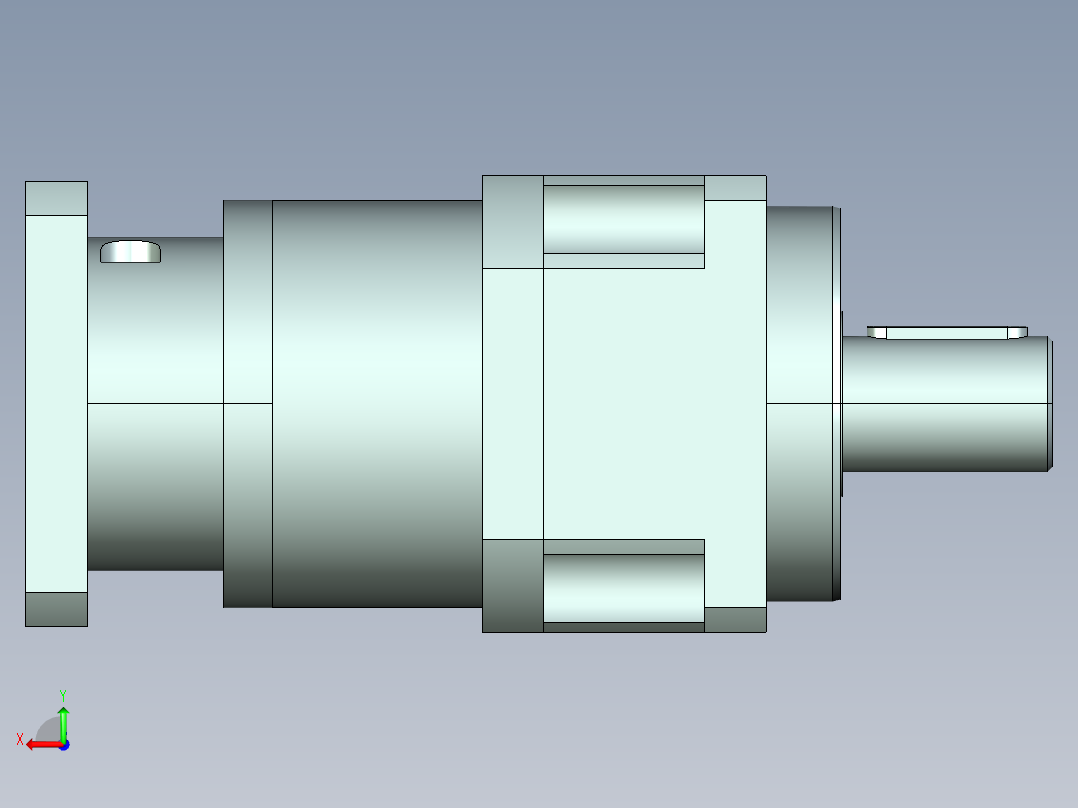 直齿PLX180-L3 32-130-165-M10.stp后视图