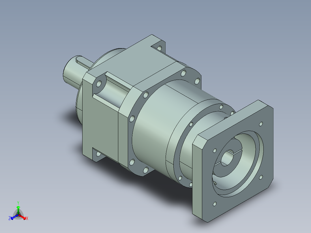 直齿PLX180-L3 32-130-165-M10.stp正等轴测图