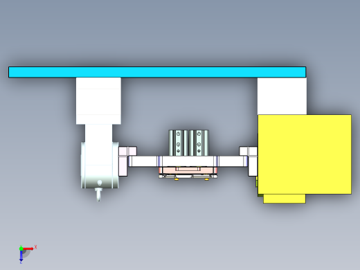 ZX550-笔记本CNC工装夹具三维模型CNC8-0521俯视缩略图