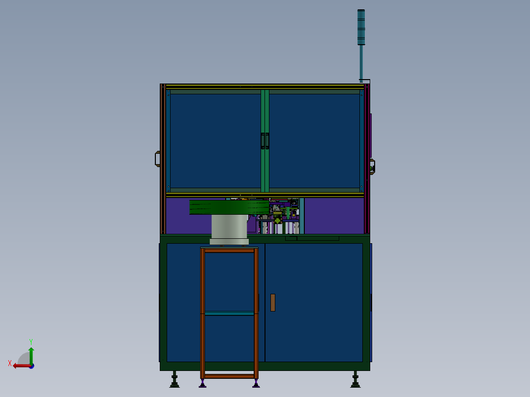 光耦自动组装线设备sw16后视图