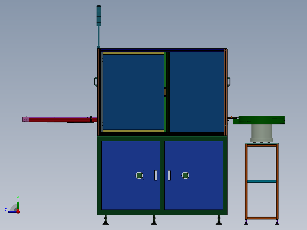 光耦自动组装线设备sw16右视图