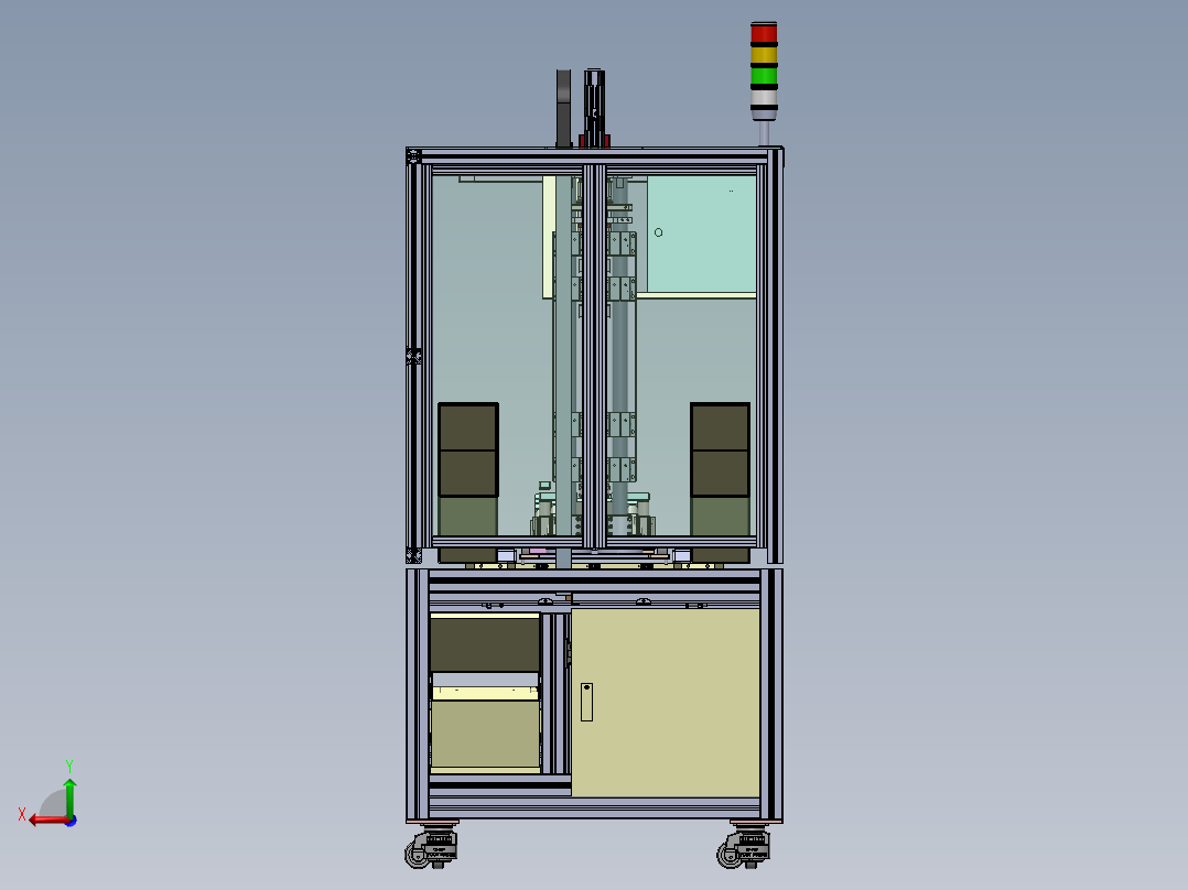 大盖旋转拧紧sw20可编辑后视图