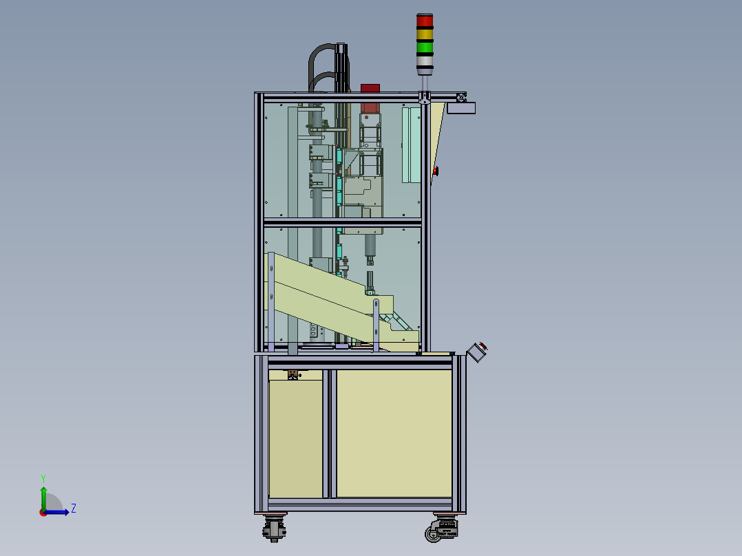 大盖旋转拧紧sw20可编辑左视图