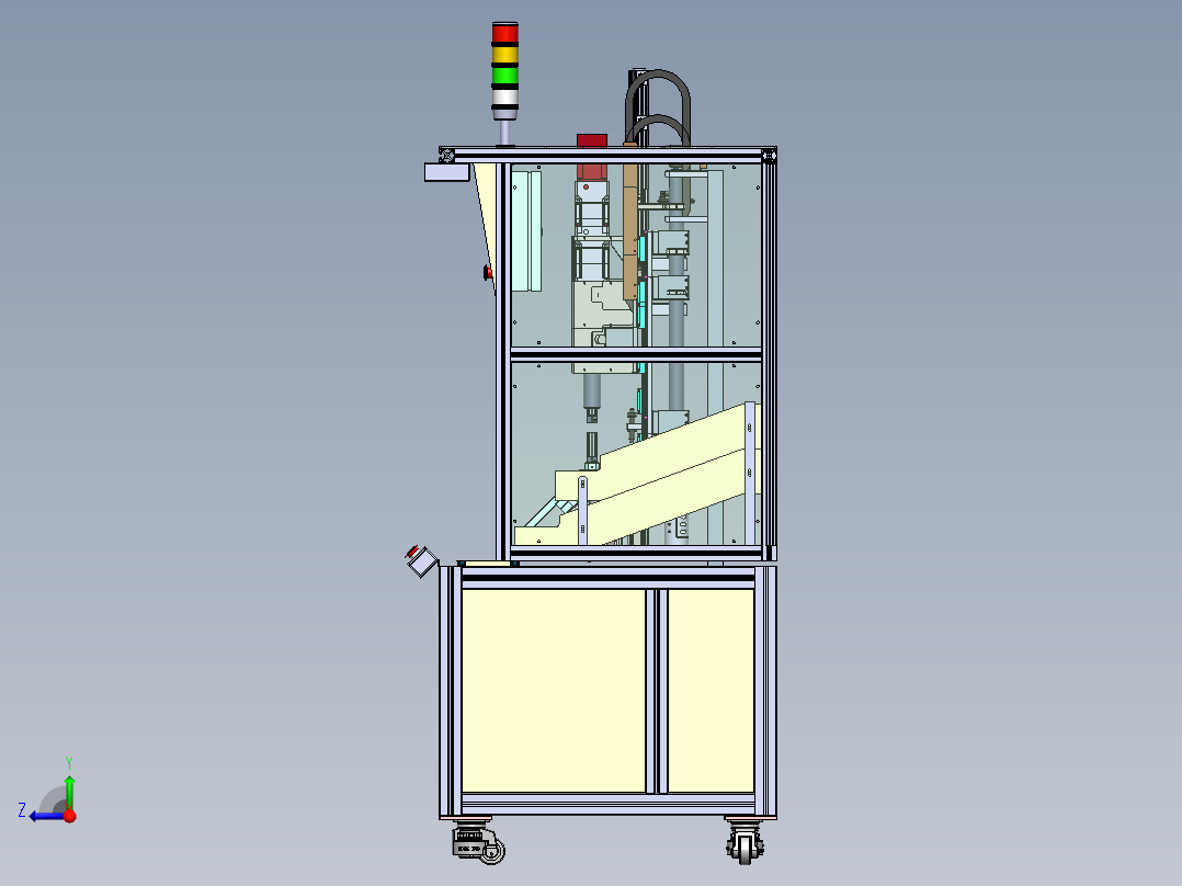大盖旋转拧紧sw20可编辑右视图
