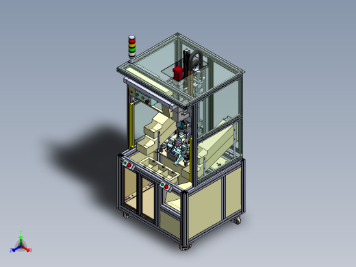 大盖旋转拧紧sw20可编辑正等轴测缩略图