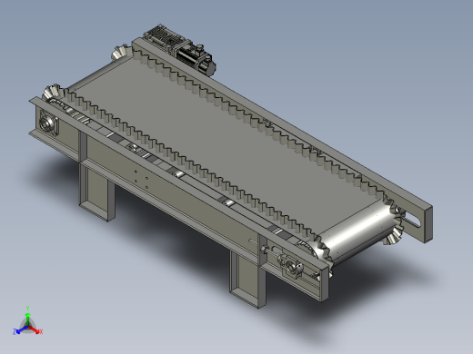 YT8P电子皮带秤的结构设计含SW三维及CAD图