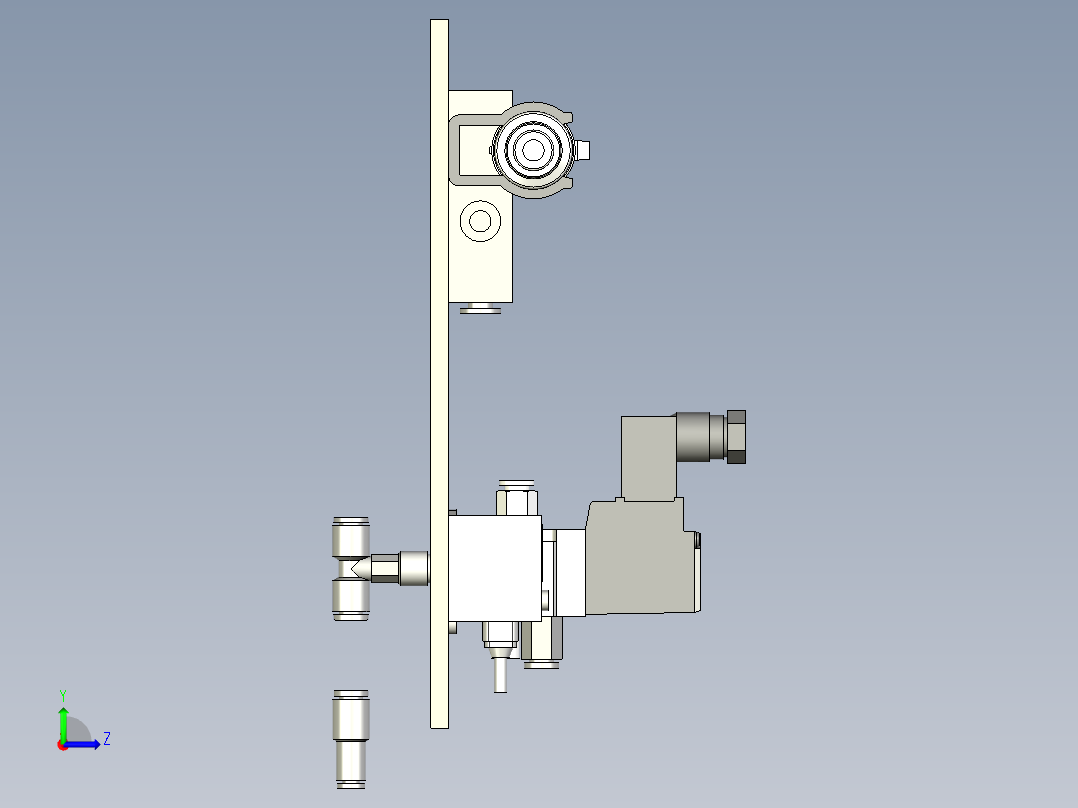 真空吸附（吸）左视图