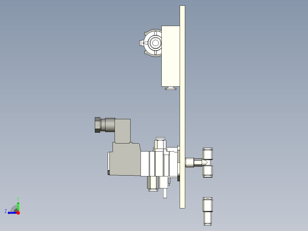真空吸附（吸）右视图