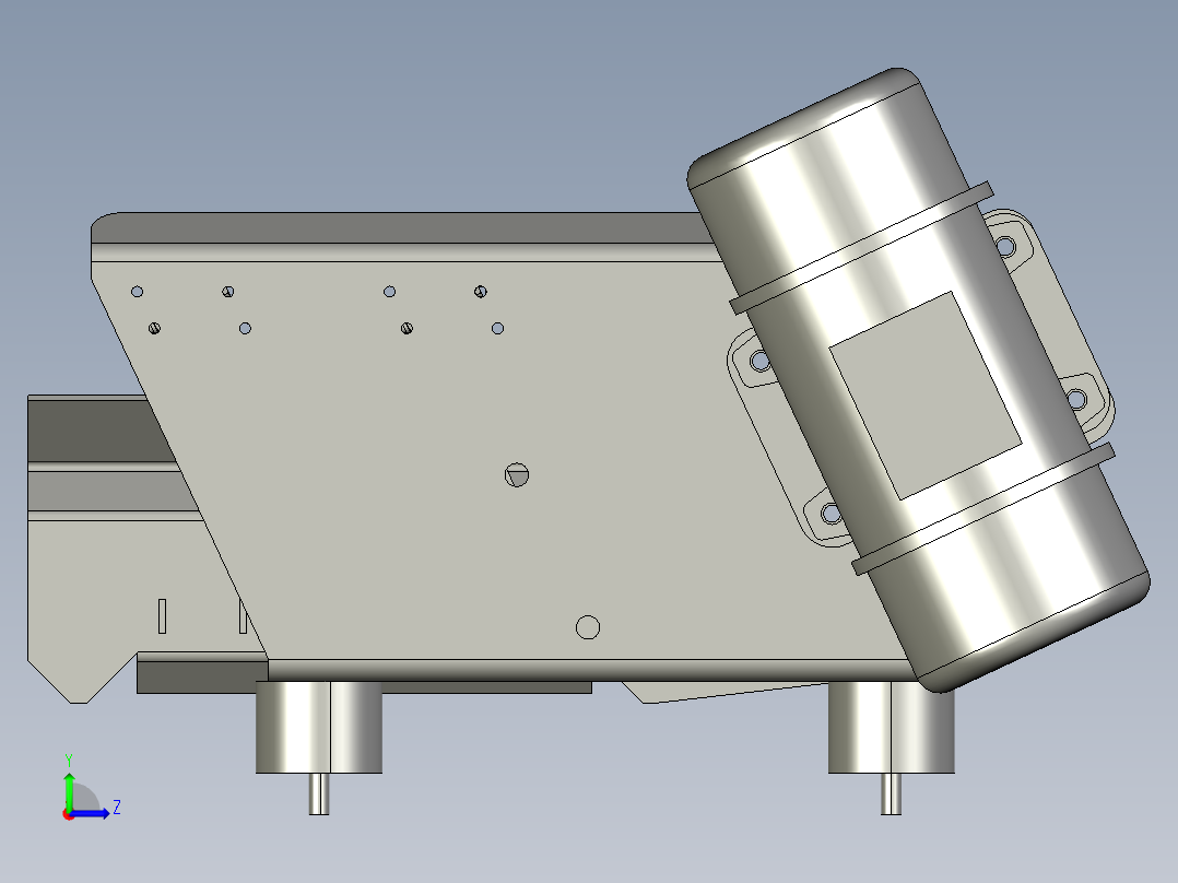 A2004611-木屑震动筛左视图
