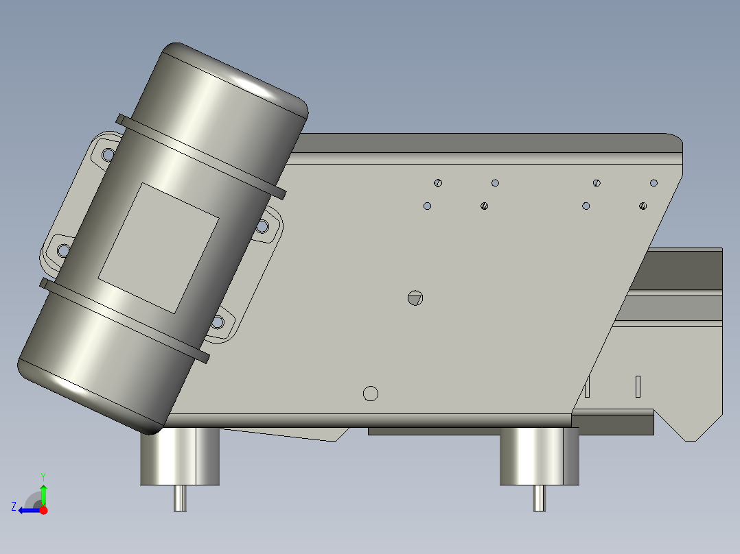 A2004611-木屑震动筛右视图