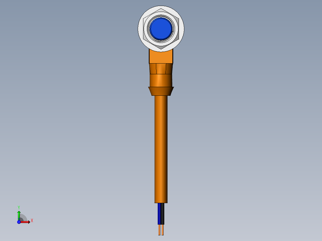 传感器(116)前视图