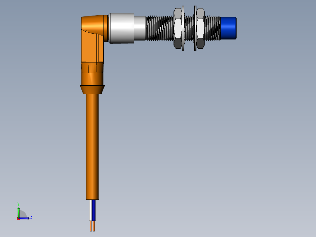 传感器(116)左视图