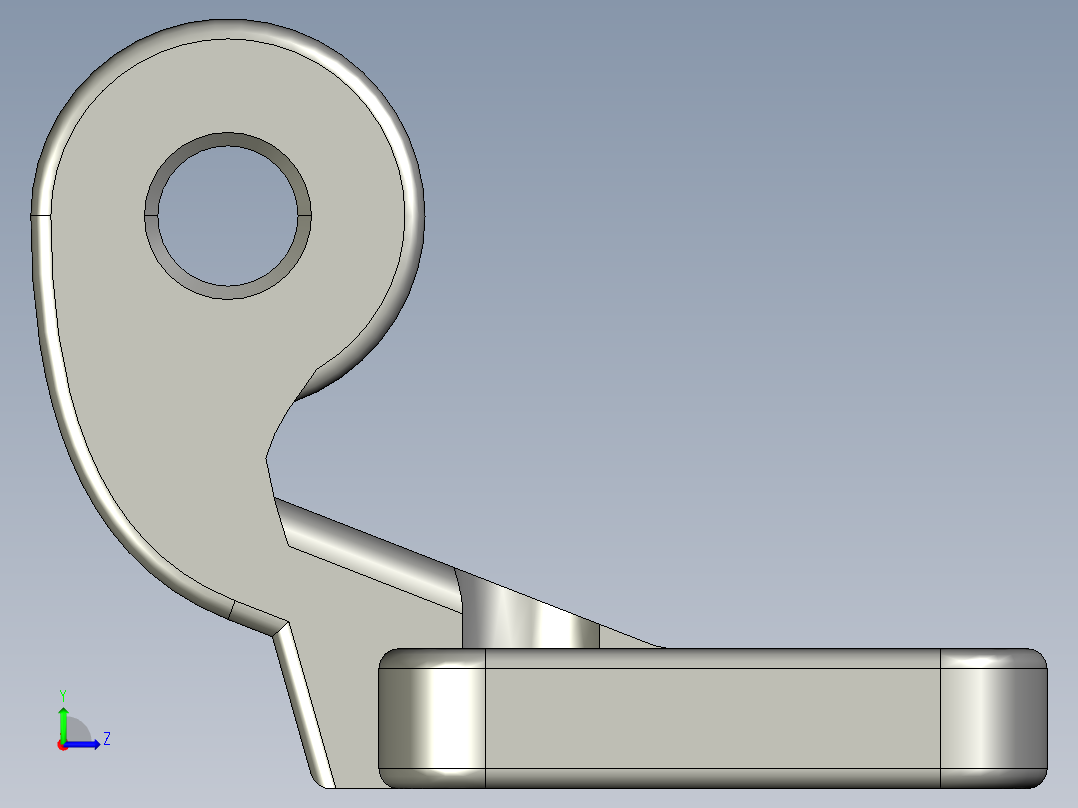 A3004299-GoPro支架左视图