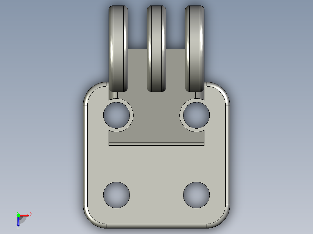 A3004299-GoPro支架俯视图