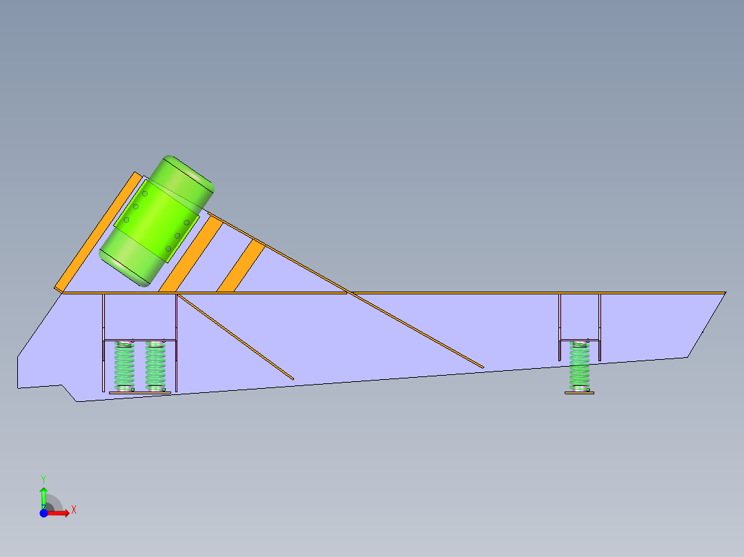 B3003860-振动给料机前视图